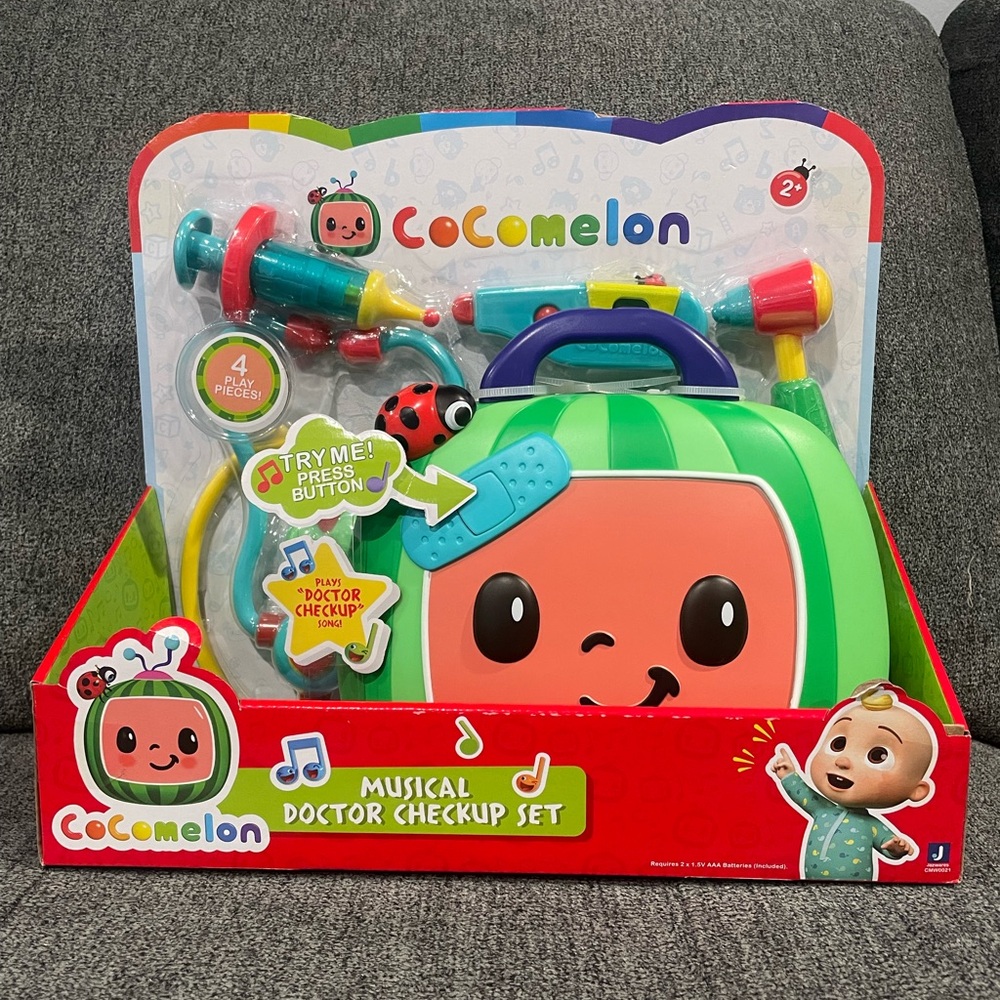 Cocomelon Musical Doctor Checkup Set